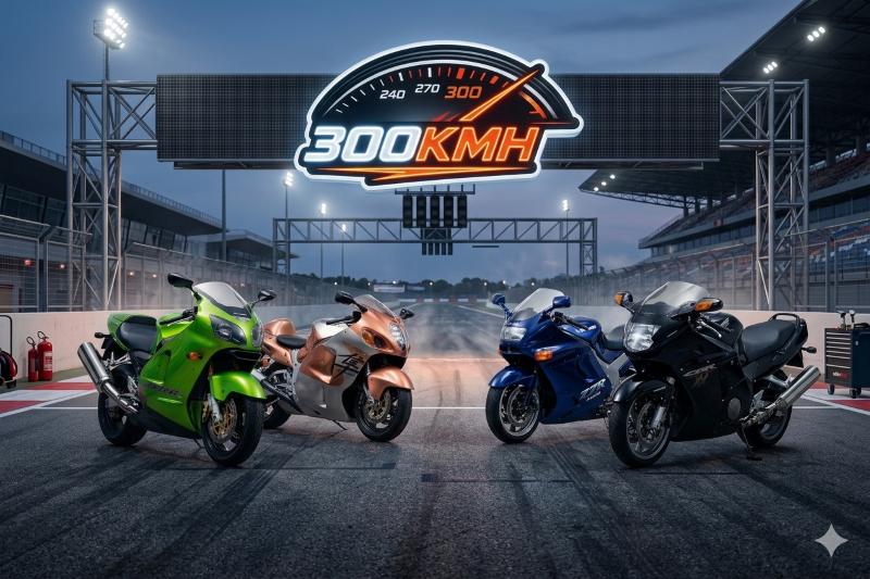 La guerra delle moto più veloci: da ZX-11 a Hayabusa